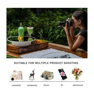 Soporte de exhibición giratorio motorizado carga de 7.87_6