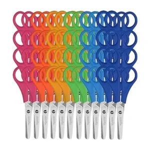 EZZGOL Tijeras a granel para niños paquete de 48 tijeras_1