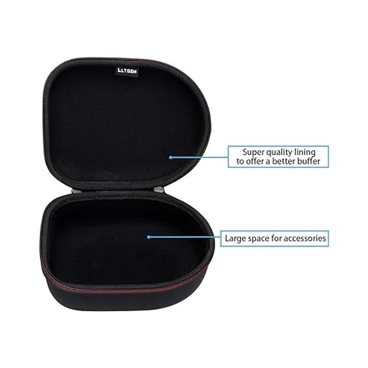 LTGEM Funda de viaje para auriculares compatible con_2