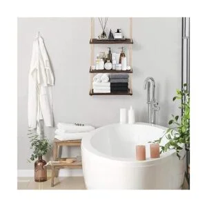 Yazoo Estante colgante para plantas Estante bohemio de 3_6