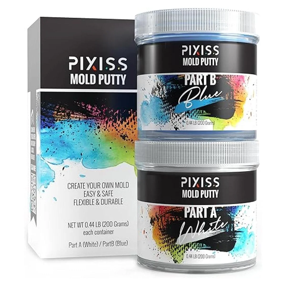 Kit de fabricación de moldes de silicona para masilla_6