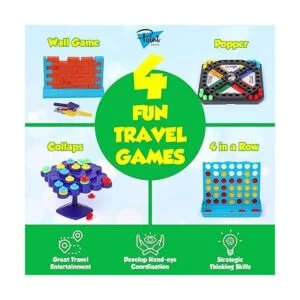 Juegos de viaje 4 en 1 artículos esenciales para viajes_2