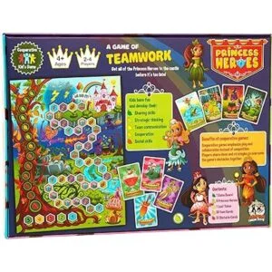 Juego de mesa Princess Heroes. Juego de aprendizaje_6