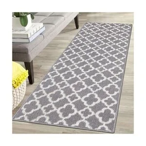 UArtlines Alfombra marroquí de enrejado para pasillo 2 x_3