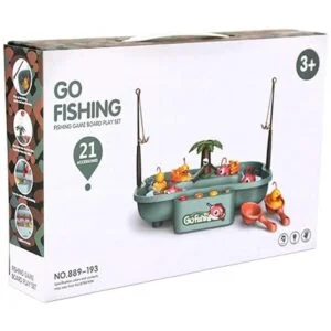 Juego de mesa de pesca de circulación de agua Lovyan con 3_5