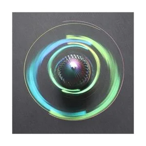 Cool Hammer Fidget Spinners Cadena de metal arco iris_4