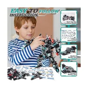 LUKAT Juguetes de robot STEM para niños de 6 7 8 9 10_5