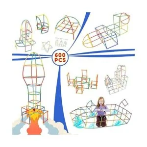 Juguetes de construcción de pajita juguetes de_2