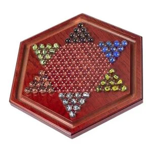 AMEROUS Juego de mesa chino de madera de 13.6 pulgadas con_2