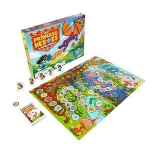 Juego de mesa Princess Heroes. Juego de aprendizaje_2
