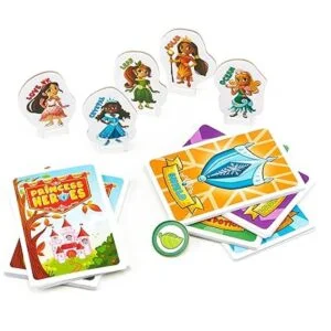 Juego de mesa Princess Heroes. Juego de aprendizaje_5
