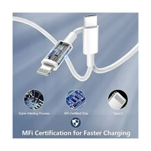 Cable de carga para iPhone 13 certificado Apple MFi_4