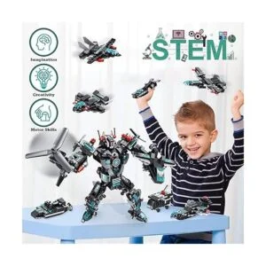 LUKAT Juguetes de robot STEM para niños de 6 7 8 9 10_4