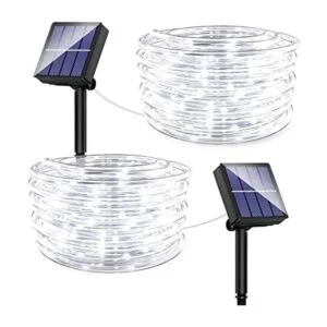 Tira de luces solares LED para exteriores 40 pies 100_1