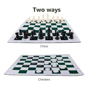 Juegoal Juego de ajedrez portátil de 20 pulgadas juegos_2