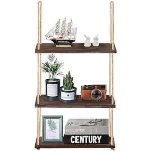 Yazoo Estante colgante para plantas Estante bohemio de 3_7