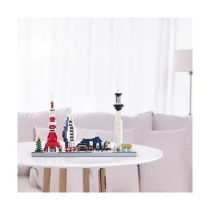 YUJNS Architecture Skyline Collection Kit de modelo de_4