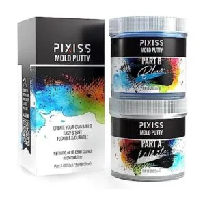 Kit de fabricación de moldes de silicona para masilla_1