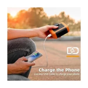 SLENPET Ventilador portátil con clip de cintura de 6000_4