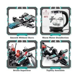 LUKAT Juguetes de robot STEM para niños de 6 7 8 9 10_3