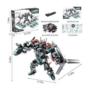 LUKAT Juguetes de robot STEM para niños de 6 7 8 9 10_6