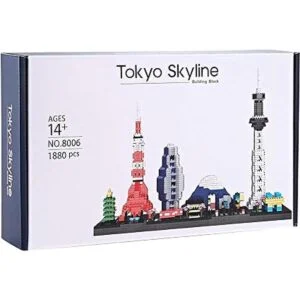 YUJNS Architecture Skyline Collection Kit de modelo de_6