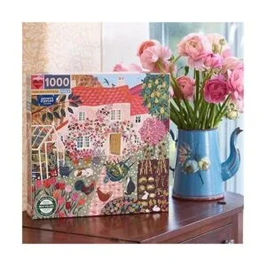 eeBoo Piece and Love English Cottage Rompecabezas_3