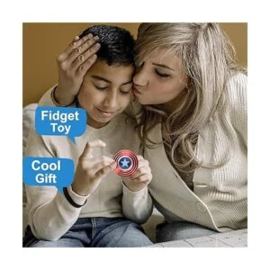 Cool Hammer Fidget Spinners Cadena de metal arco iris_3