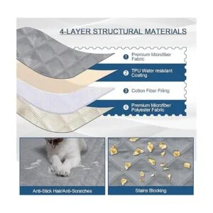 TAOCOCO Funda antideslizante para silla reclinable con_4