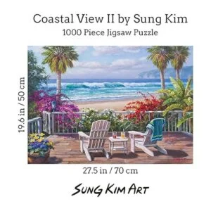 Sung Kim Art Rompecabezas de arte de paisaje de 1000_2