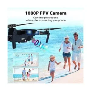 Drone con cámara para adultos cuadricóptero RC plegable_3