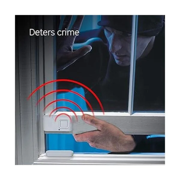 GE Alarma de seguridad personal para ventana y puerta_6