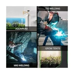 VIVOSUN Sistema de emisor regulador de ArgonCO2 con 50_7