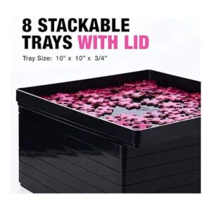 8 bandejas de clasificación de rompecabezas con tapa de 10_4