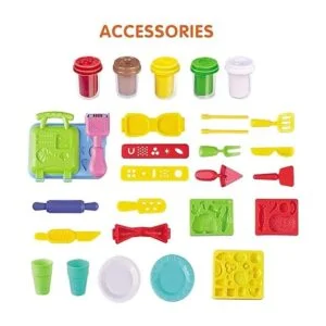 YiQis Juego de masa para juegos de cocina kit de_4