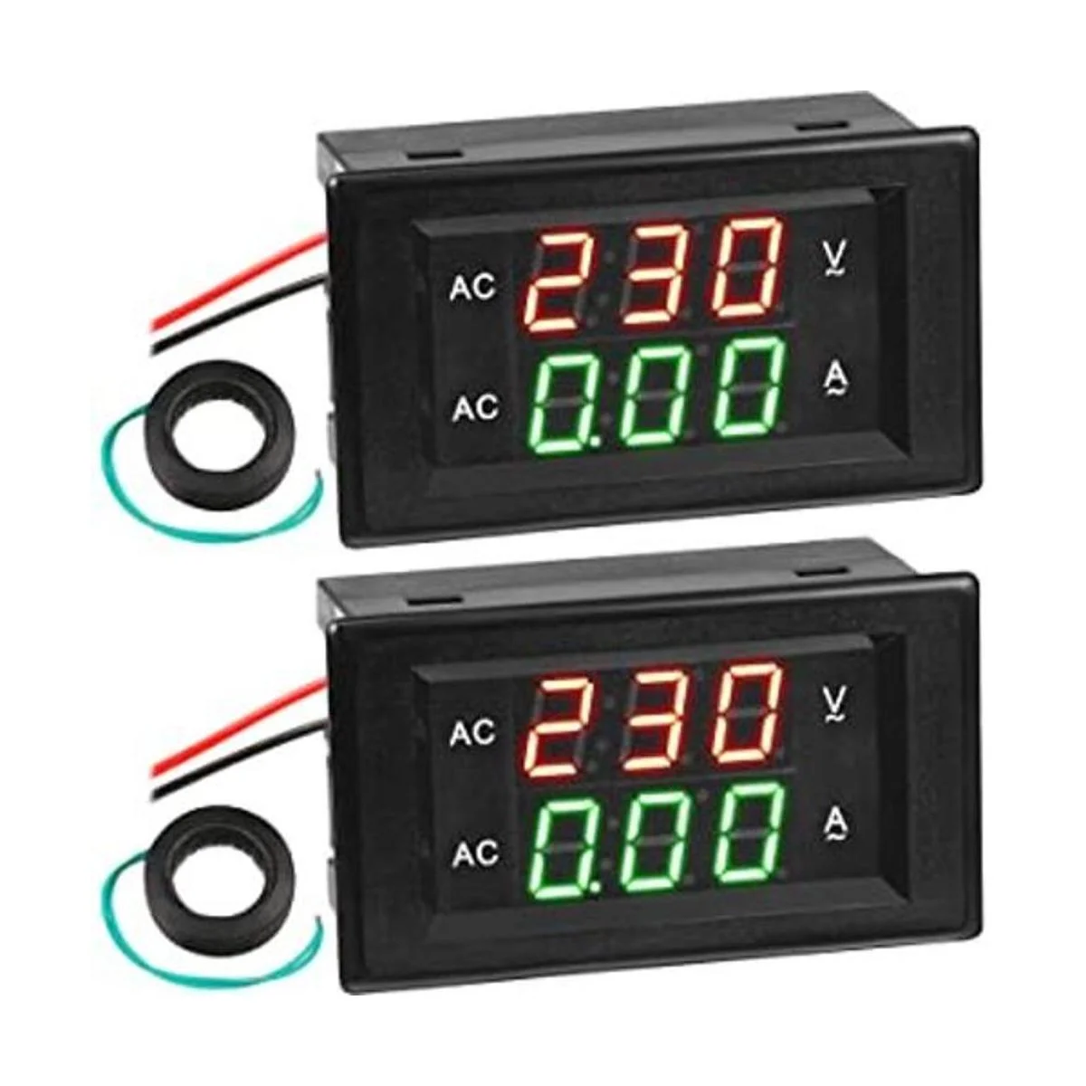 Medidor de voltaje de CA de 500 V 200 A voltímetro de_1