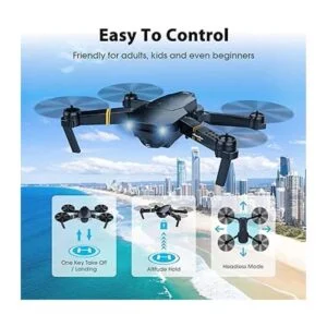 Drone con cámara para adultos cuadricóptero RC plegable_2