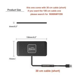 Cargador inalámbrico POLMXS cargador inalámbrico para_4
