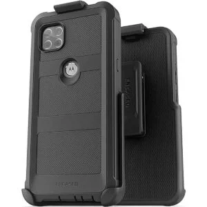 Encased Funda de cinturón para Motorola One 5G ACE con_3