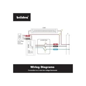 Relé de 220 V 240 V Briidea Interruptor de_4