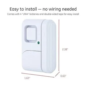 GE Alarma de seguridad personal para ventana y puerta_2