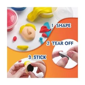 Drama Planet Kit de arcilla seca al aire para niños crea_4