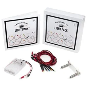 Paquete de luces Tinkering Labs Incluye 6 LED con cables_1