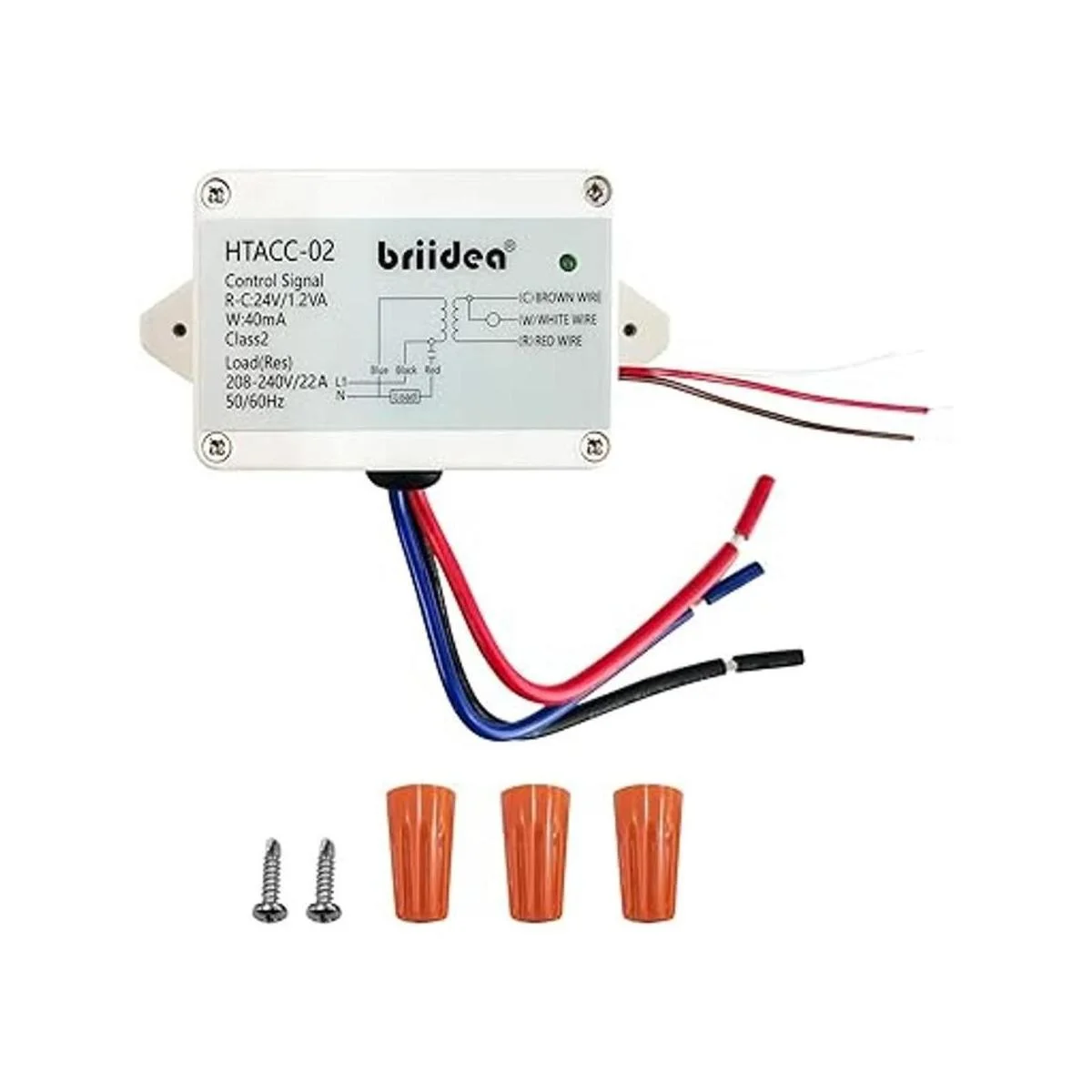 Relé de 220 V 240 V Briidea Interruptor de_2