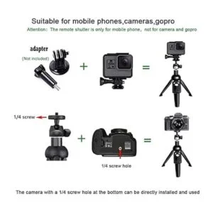 Trípode monopie selfie stick 40 pulgadas con Bluetooth_7