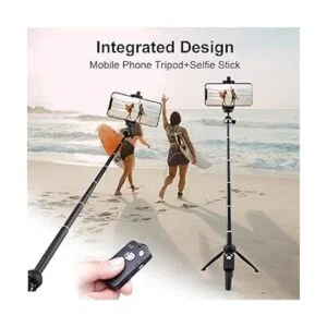 Trípode monopie selfie stick 40 pulgadas con Bluetooth_6