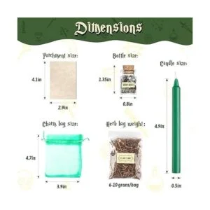 Kit de iniciación de brujería suministros de brujería_4