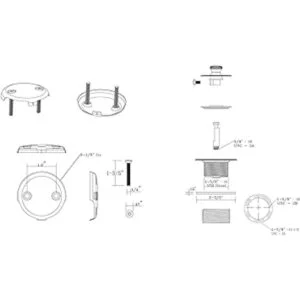 Conjunto del kit de conversación del drenaje de la_5