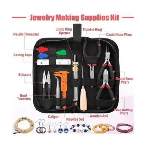 Thrilez Kit de suministros para hacer joyas con alambre de_4