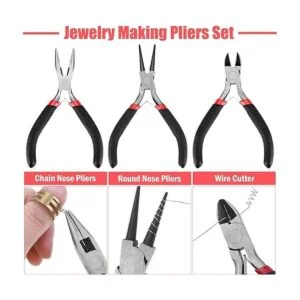 Thrilez Kit de suministros para hacer joyas con alambre de_6